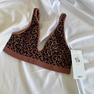 Leopard Seamless Bra